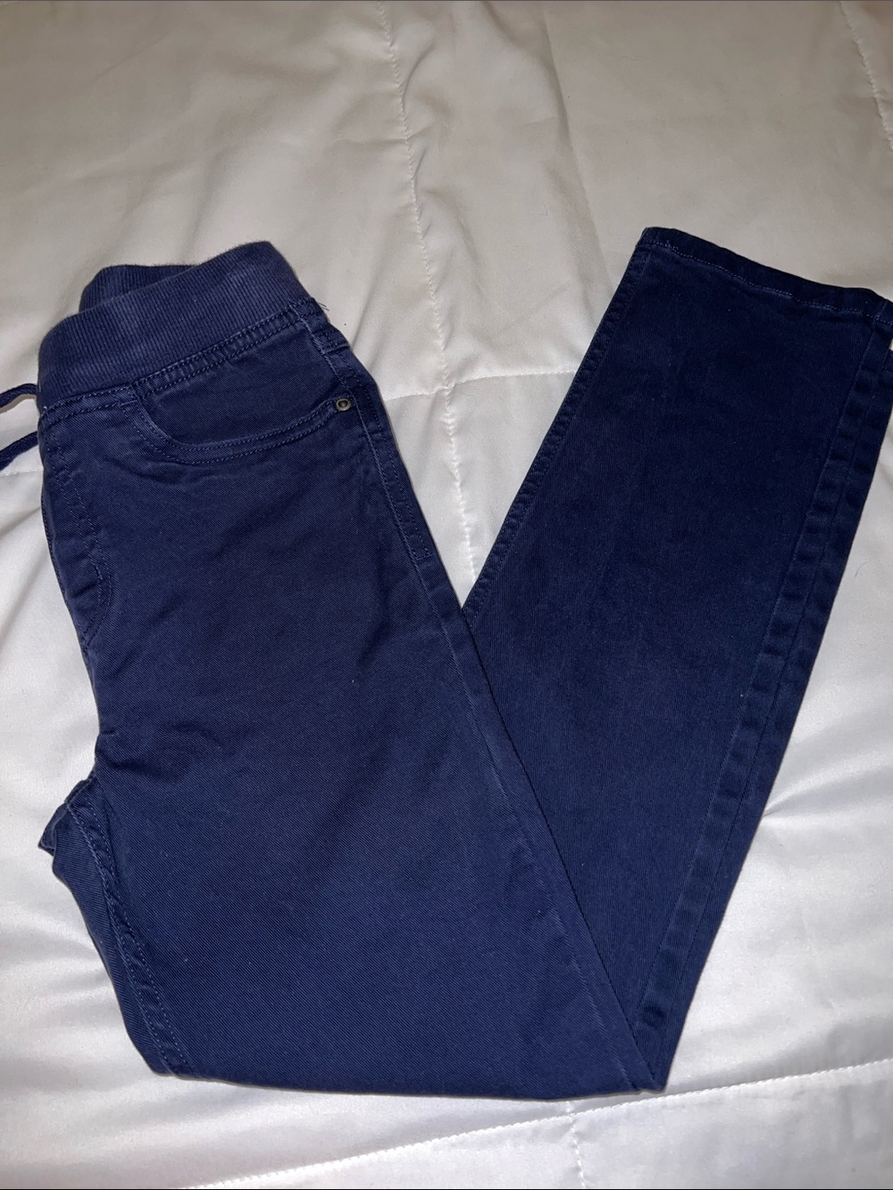 Hanna Andersson Navy Pull-On Jeggings